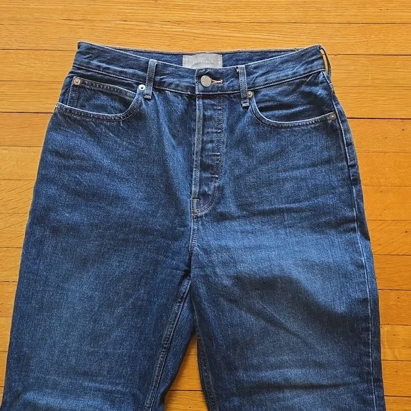 Everlane, The 90's Way-High Jean, Blue, EUC, Women's 28 Long - Picture 3 of 16